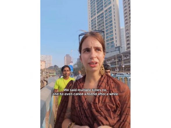 India News | Mumbai: A Foreign Woman Traveller Alleges Harassment, Shares Video on Social Media