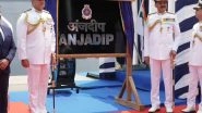 India News | Anjadip - the Next Powerhouse ASW Shallow Water Craft,  Joins the Indian Navy