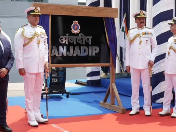 India News | Anjadip - the Next Powerhouse ASW Shallow Water Craft,  Joins the Indian Navy