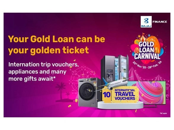Business News | Bajaj Finance Announces Limited-period Gold Loan Carnival with Attractive Rates and Assured Rewards