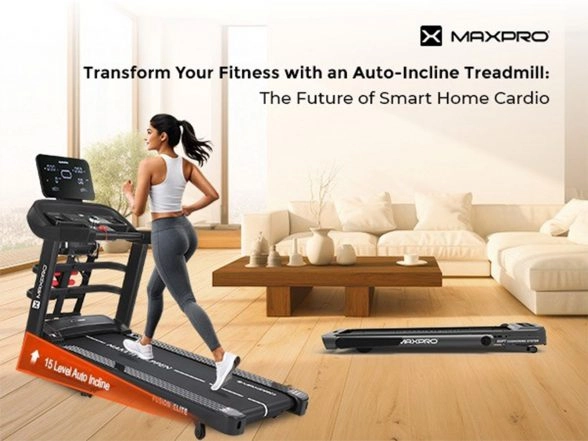 Business News | Transform Your Fitness with an Auto-Incline Treadmill: The Future of Smart Home Cardio