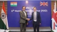 World News | India Flags Security Concern of Diplomats, Anti-India Activities at 6th India-UK Home Dialogue