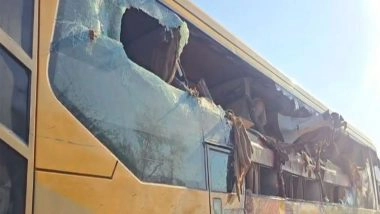 India News | Six Dead After Sleeper Bus Crashes in Rajasthan's Balotra