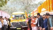 India News | CM Dhami Flags off CSR Vehicles to Boost Health, Education Services