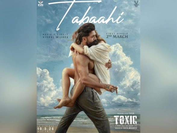 Entertainment News | Poster of Toxic's First Single 'Tabaahi' Out; Kiara, Yash Express Excitement