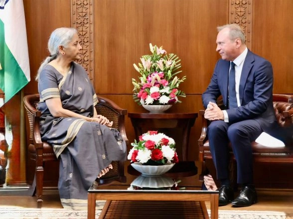 World News | FM Nirmala Sitharaman Meets Luxembourg Finance Minister in New Delhi