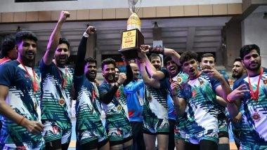 Sports News | Indian Railways Crowned 72nd Senior Men's National Kabaddi Champions After Beating Maharashtra by 18 Points