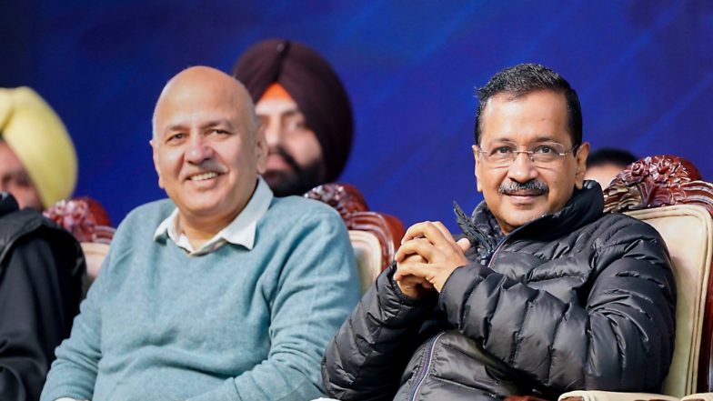 India News | Arvind Kejriwal, Manish Sisodia to Offer Prayers at Hanuman Mandir Today After Court's Discharge in Excise Policy Case