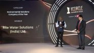 Business News | Rite Water Solutions Wins Environmental Solutions Company of the Year at VCCiRCLE Awards 2026