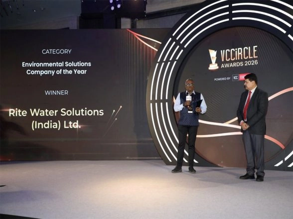 Business News | Rite Water Solutions Wins Environmental Solutions Company of the Year at VCCiRCLE Awards 2026