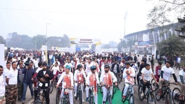 Sports News | Olympians Jinson Johnson, Anish Bhanwala to Light Up 63rd Edition of Fit India Sundays on Cycle