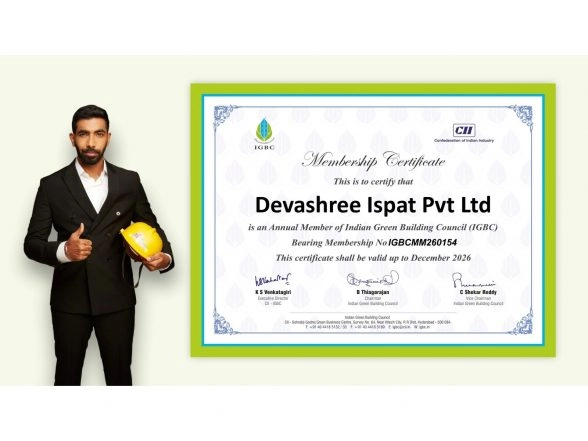 Business News | Shree TMT Joins Indian Green Building Council (IGBC), Reinforcing Its Commitment to Green Steel and Sustainable Construction