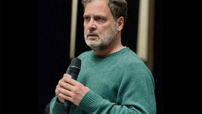 India News | Rahul Gandhi Writes to Finance Minister Seeking Adequate Funding for ECHS, Withdrawal of Income Tax on Disability Pension