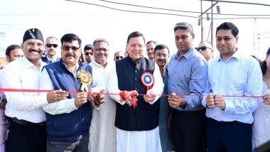 India News | Uttarakhand CM Dhami Inaugurates an Open Gym in Khatima; Urges Youth to Adopt Active Lifestyle