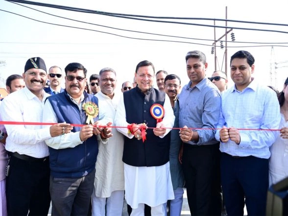 India News | Uttarakhand CM Dhami Inaugurates an Open Gym in Khatima; Urges Youth to Adopt Active Lifestyle