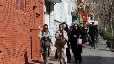 World News | Escalation in Middle East: Iran Launches Missiles Toward Israel