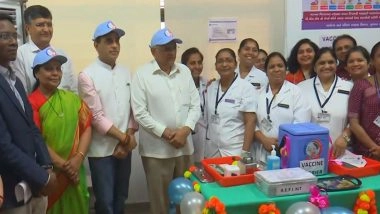 India News | Gujarat CM Launches Statewide Free HPV Vaccination Mega Campaign from Sola Civil Hospital, Ahmedabad