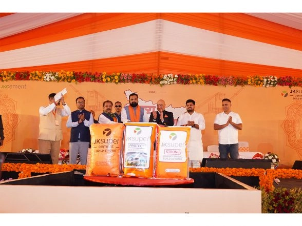 Business News | JK Cement's Buxar Plant Inaugurated by Hon'ble Deputy Chief Minister of Bihar in a Bhavya Lokarpan Ceremony