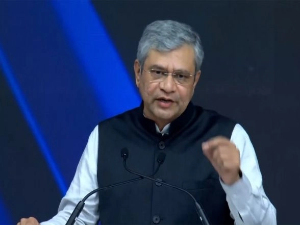 Business News | Memory Chips Will Be Manufactured at Micron's Gujarat Plant, Semiconductor Industry is Foundational: Ashwini Vaishnaw