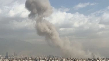 World News | UAE: Palm Jumeriah Fire Under Control Following Interception of Iranian Missiles, Drones; Four Injured