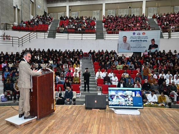 India News | High-end Technology to Be Available in All Medical Colleges Within 8 Months: Himachal CM