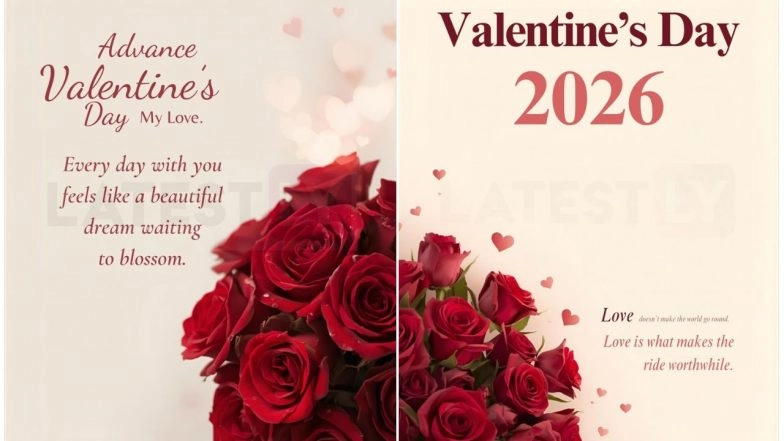 Advance Valentine's Day 2026 Wishes &amp; Images