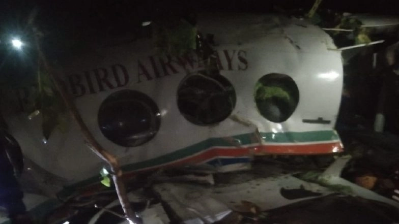 Medical Charter Plane Crash in Jharkhand: Air Ambulance From Ranchi to Delhi With 7 Onboard Crashed in Chatra, Rescue Team at Location, Says DGCA (Watch Video)