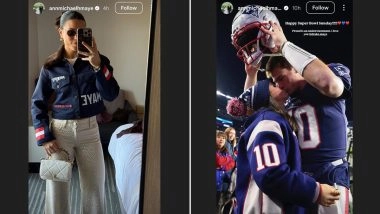 Drake Maye Wife Viral Photo: Ann Michael Maye Breaks the Internet With New Super Bowl Mirror Selfie, Pregame Kiss