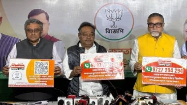 West Bengal Assembly Elections 2026: From Drop Boxes to Toll-Free Number, BJP Adopts Various Ways To Seek Voters&rsquo; Suggestions for Party&rsquo;s Manifesto (See Pics)