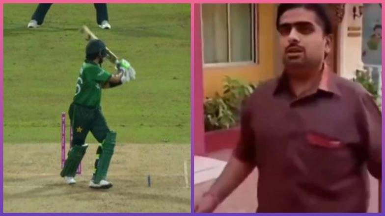 Babar Azam Funny Memes Go Viral As Pakistan Batsman Falls Cheaply in PAK vs ENG T20 World Cup 2026 Match