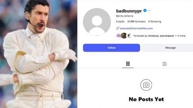 Bad Bunny Deletes All His Instagram Posts After 2026 Super Bowl LX Halftime Show Amid Donald Trump Criticism