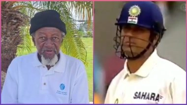 22 Years Later, Steve Bucknor Admits 2003 Brisbane LBW Decision Against Sachin Tendulkar Was a Mistake (Watch Videos)