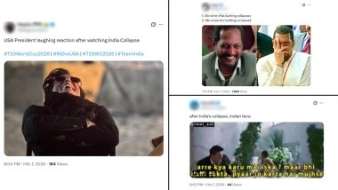 Team India Funny Memes Go Viral As Men in Blue Suffer Massive Batting Collapse During IND vs USA T20 World Cup 2026 Match