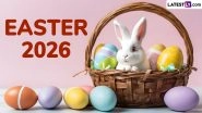 Easter 2026 Date in India: When Is Easter Sunday? Why Does Easter Date Change? All You Need To Know As Ash Wednesday Marks the Beginning of Lenten Season Easter 2026 Date in India: When Is Easter Sunday? Why Does Easter Date Change? All You Need To Know As Ash Wednesday Marks the Beginning of Lenten Season