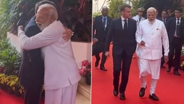 French President Emmanuel Macron Features &lsquo;Dhurandhar&rsquo; Song &lsquo;Na De Dil Pardesi Nu&rsquo; in India Visit Video, Internet Reacts