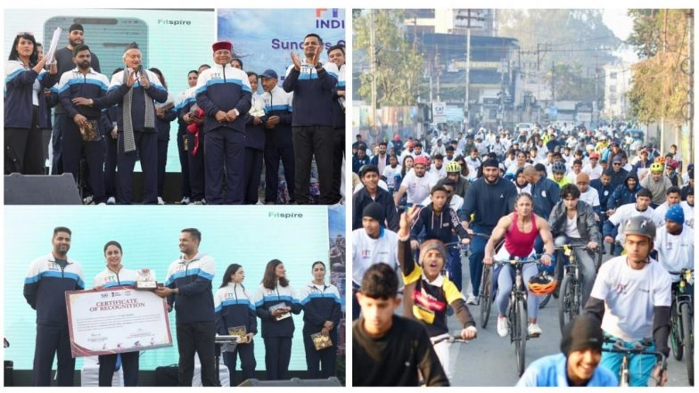 Nupur Sheoran, Yogita Bali, Damini Chopra Lead Star-studded Fit India Cycling Spectacle in Dehradun
