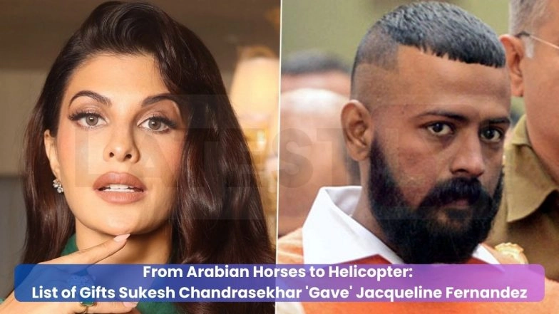 Surprised By Sukesh Chandrasekhar&rsquo;s 2026 Valentine's Day Gift to Jacqueline Fernandez? Know The Complete 'Claimed' List of Gifts Till Now
