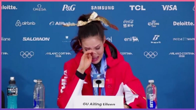 Eileen Gu Cries As She Reveals Her Grandmother Passed Away After Winning Gold at 2026 Winter Olympics