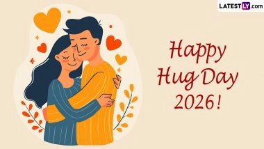 Happy Hug Day 2026: Greetings, Heartfelt Messages and HD Wallpapers for Your Loved Ones