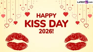 Happy Kiss Day 2026: Greetings, Romantic Quotes and HD Wallpapers To Share