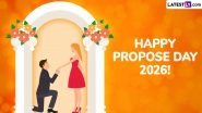Happy Propose Day 2026: Greetings, Meaningful Messages and HD Wallpapers
