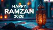 Ramzan Chand Mubarak 2026: Wishes, Messages and Ramzan Mubarak Photos To Share With Loved Ones