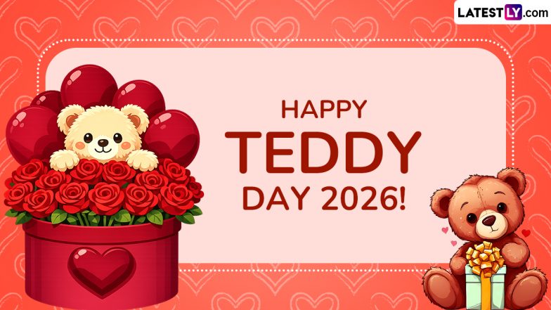 Happy Teddy Day 2026: Wishes, Messages & HD Photos for Partners, Friends and Long-Distance