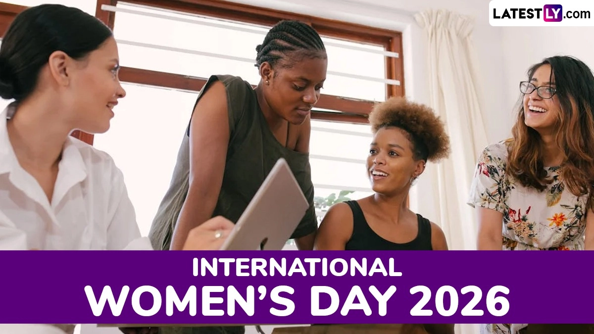 Official International Women’s Day 2026 graphic and branding