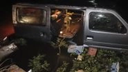 Kanpur Dehat Road Accident: Vehicle Carrying Family Falls into Pond on Auraiya-Kalyanpur Route, 4 Dead, 6 Rescued (Watch Video)