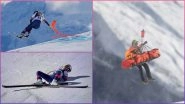 Lindsey Vonn Crash Video: US Skiing Star Airlifted Following High-Speed Fall at 2026 Winter Olympics Downhill Final