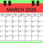 Weekend Monthly Starts in 2026: List of Months Starting on Saturday or Sunday