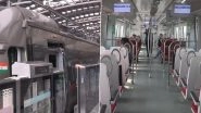 Namo Bharat Rapid Rail Trial Run Conducted Successfully in Delhi; PM Narendra Modi To Inaugurate Service (Watch Video)