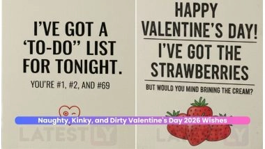 69 Valentine's Day 2026 Wishes: Naughty, Kinky, and Dirty Messages for Him and Her
