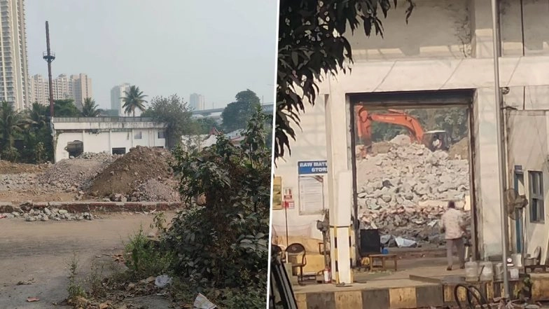 Phoenix Mall Coming to Thane: Demolition of Huhtamaki Paper Products Site in Majiwada Marks Formal Commencement of Phoenix Mills Project (See Pics)